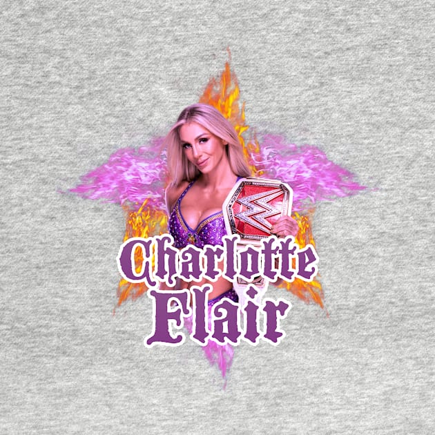 Charlotte Flair // WWE FansArt by suprax125R